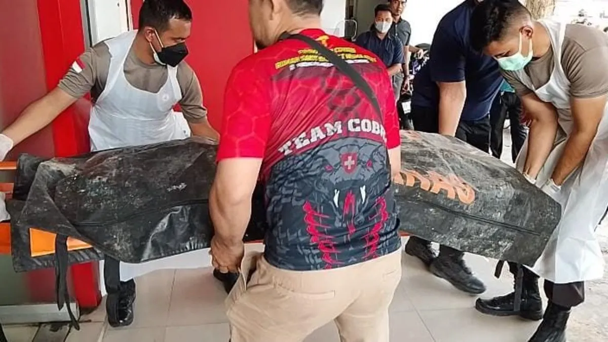 1 Jenazah dari Kumai Kalteng Diduga Penumpang Kapal Virgo Sudah Keluarkan Bau Tak Sedap