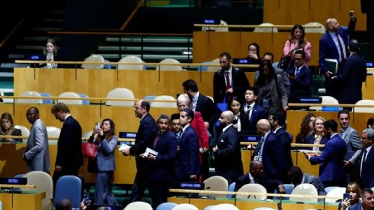 Daftar 77 Negara WO Massal Saat PM Israel Netanyahu Pidato di Sidang Umum PBB, Indonesia?