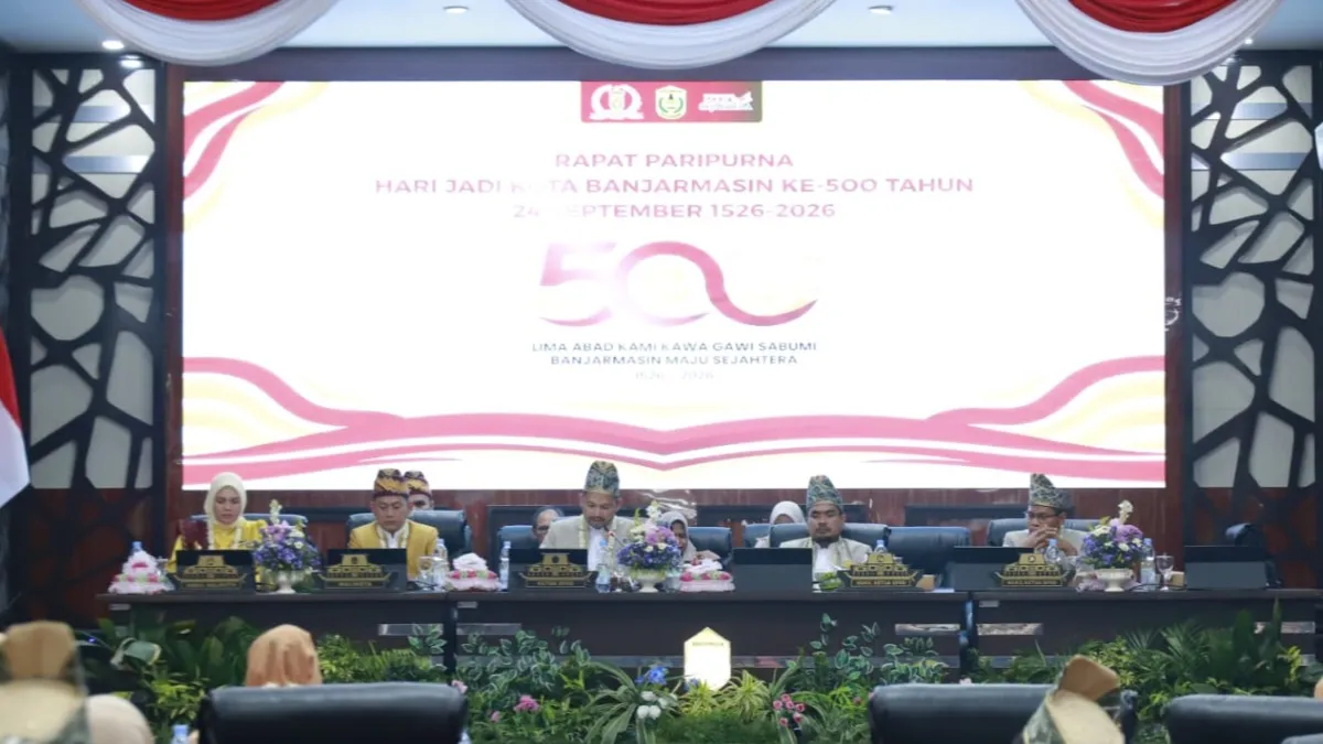 Rapat Paripurna 5 Abad Banjarmasin, Ketua DPRD: Yang Dikurangi Pestanya, Bukan Pelayanan Masyarakat