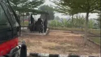 Hujan 20 Menit Guyur RSJ Sambang Lihum, Petugas Posko Karhutla Kalsel Langsung Pantau Lahan