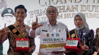 Agri Dovisio-Nurul Rahmaniah Terpilih Jadi Duta Baca HST 2026, Siapkan Program Baca Keliling