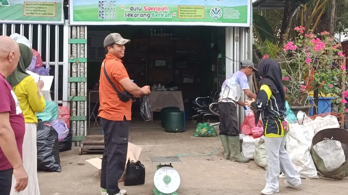 1.573 Nasabah Aktif di Bank Sampah Murakata HST, Layanan Jemput Sampah Paling Banyak