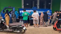 Krisis Air Bersih di Banjarmasin Utara, TP PKK Kalsel Kembali Berikan Bantuan Air