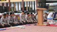 Kekeringan dan Karhutla Belum Reda, Polres Banjar Gelar Salat Istisqa Harap Hujan Turun