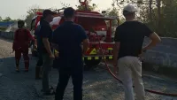 Upaya Cegah Karhutla, Kasatpol PP dan Damkar Tanah Laut Tegur Warga Pembakar Sampah