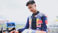 Hasil Wow "Adik Kelas" Veda Ega di Moto3 Junior Aragon, Kiandra Ramadhipa Naik Podium