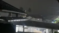 Setelah Diselimuti Kabut Asap, Barabai HST Diguyur Hujan Disertai Petir
