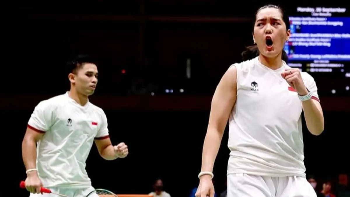 Sejarah 12 Tahun, Libas Rangking 1 Ganda Campuran Amri/Nita ke Final Badminton Asian Games 2026