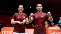 Emas depan Mata, Jadwal Amri/Nita dan Leo/Daniel di Final Badminton Asian Games Pagi Ini