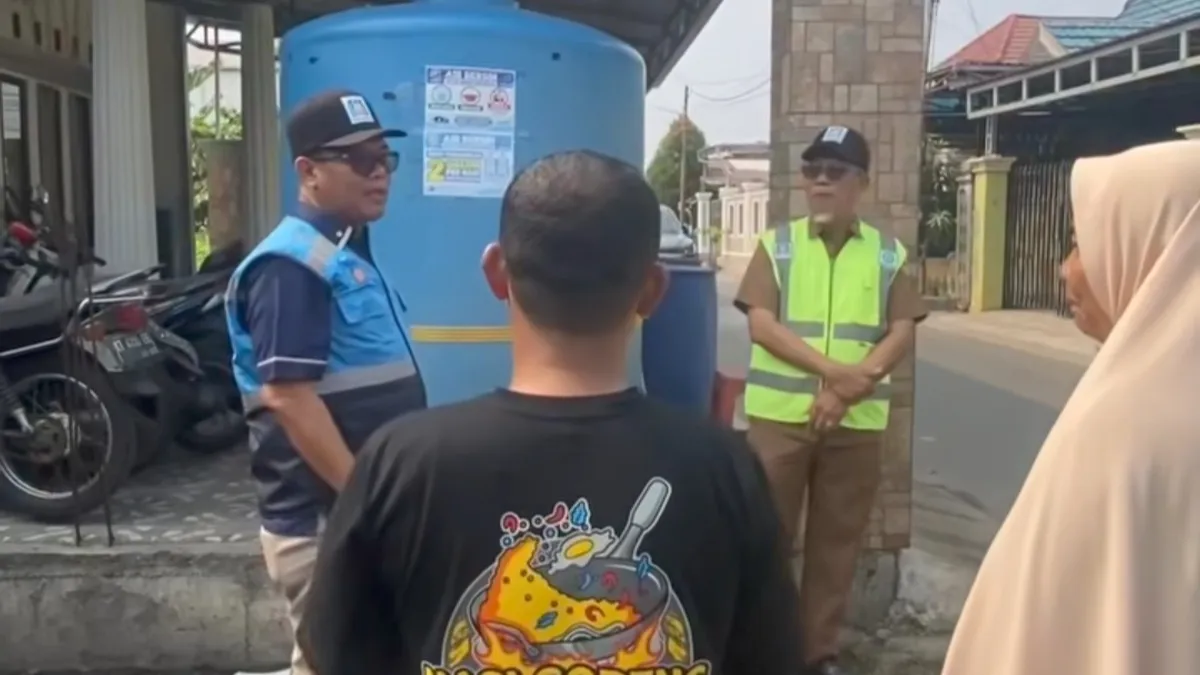 PAM Bandarmasih Sebar Tandon di Wilayah Banjarmasin untuk Penyaluran Air Bersih