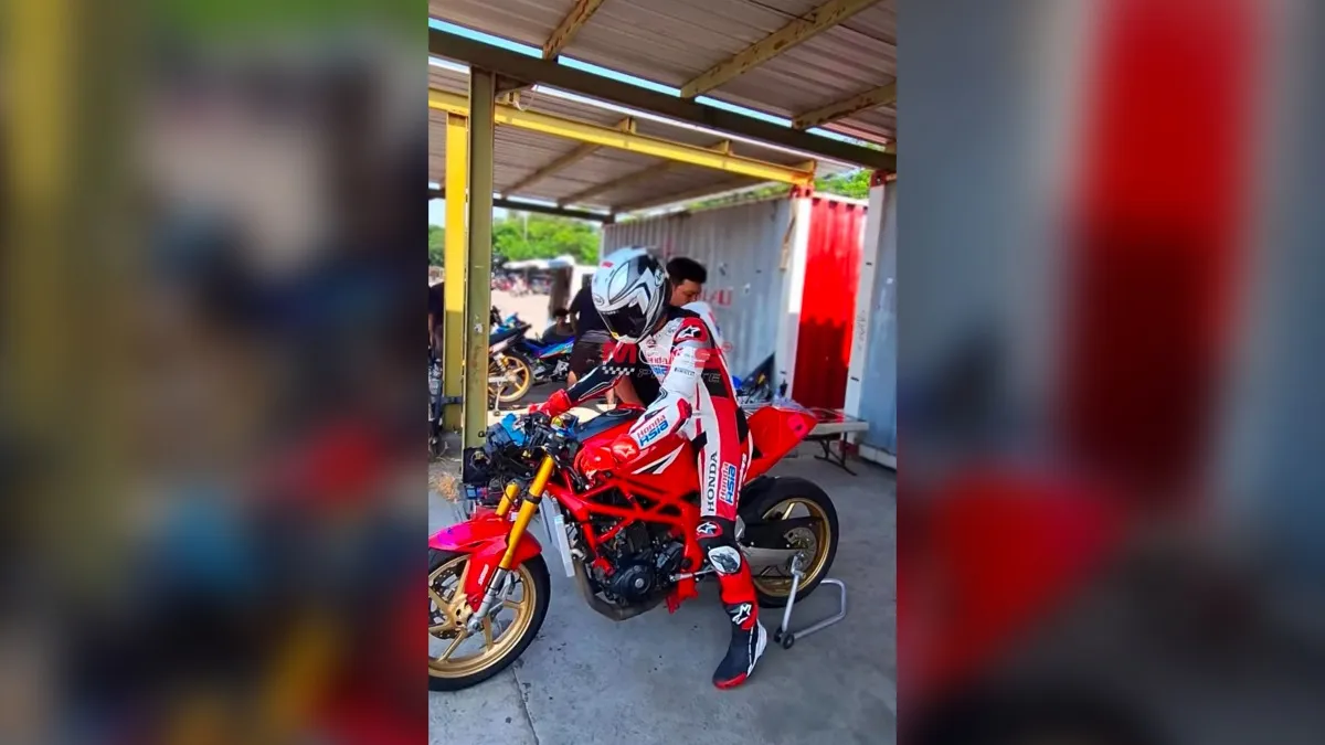 Pulkam Jelang Moto3 Motegi Jepang, Veda Ega Mancing dan Latihan di Area Parkir Pasar Hewan