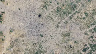 Hancur Leburnya Gaza Palestina Akibat Serangan Israel Terekam Google Earth