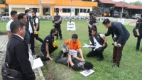 Detik-detik Pembunuhan Ibu dan Balita di Landak Kalbar, Polisi Reka Ulang 47 Adegan