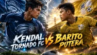 Live Gratis dan Link Nonton Streaming Hasil Kendal Tornado Fc vs Barito Putera Sore Ini