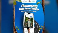 Daftar 10 Pemenang Lomba Video Reels Challenge AKSEL Virtual Run 2026 dari Bank Kalsel