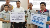 Santunan Korban Meninggal Kapal Virgo Total Rp 3 Miliar 28 Juta Diserahkan kepada Keluarga