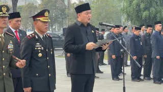 Remon Bima Persadha Bacakan Ikrar Hari Kesaktian Pancasila di Tabalong
