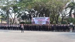 Kapolres Tanah Laut Minta Nilai Pancasila Menjiwai Setiap Pelayanan
