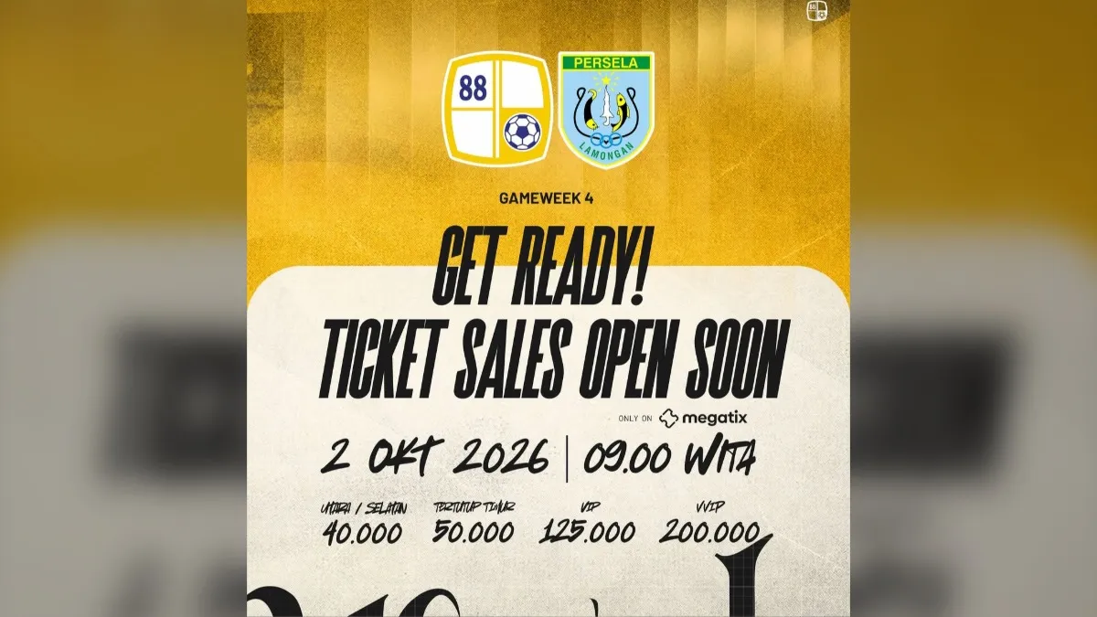 Tiket Laga Barito Putera vs Persela Lamongan di Stadion 17 Mei Sudah Bisa Dibeli