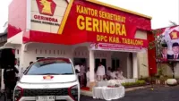 Gerindra Tabalong Resmikan Sekretariat Baru, Luncurkan Kendaraan Operasional
