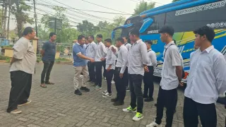 36 Laskar Gerindra HST Berangkat Ikuti Diklat Tiga Hari di Karang Intan