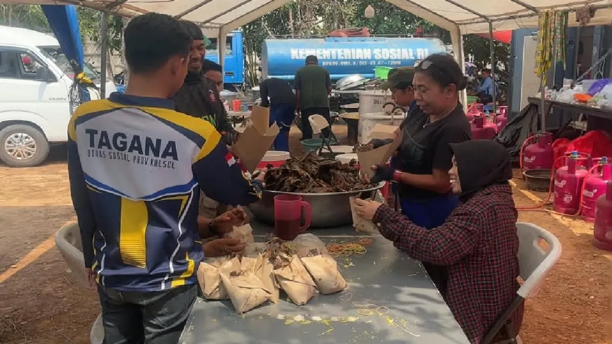 Dinsos Kalsel Pindahkan Dapur Umum ke Guntung Damar, Siapkan 500 Porsi Sekali Makan