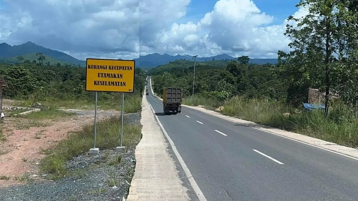 Jalan Alternatif Banjarbaru-Batulicin Ditutup untuk Angkutan Barang Mulai 7 Oktober 2026