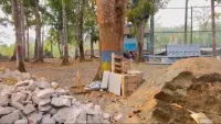 Pengguna Lapangan Tenis Wisata Pagat Batu Benawa HST Tak Lagi Dipungut Iuran