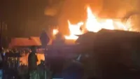 Tiga Keluarga di Limpasu HST Kehilangan Rumah, Kebakaran Hanguskan Buku Santriwati