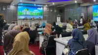 Bupati HST Samsul Rizal Beri Beasiswa Qari-qariah Berprestasi dan Apresiasi 75 ASN Purnatugas
