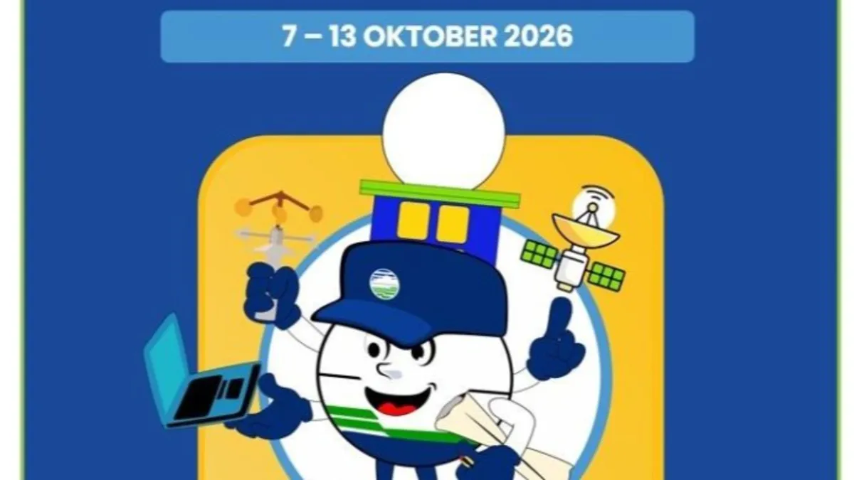 Ada Potensi Hujan di Kalsel untuk Periode 7-13 Oktober 2026