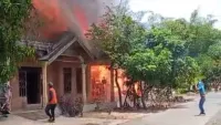 Tiga Rumah dan Kandang Ayam Terbakar di Jaranih HST, Penyebab Masih Diselidiki