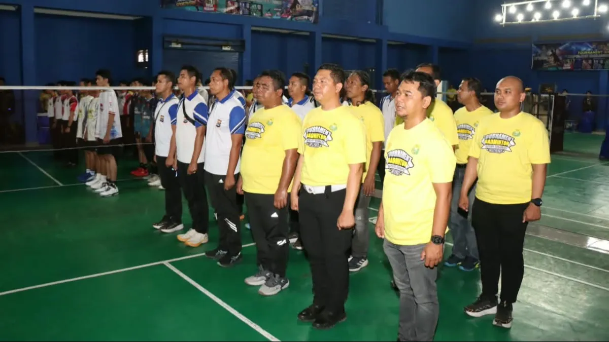 120 Pasang Pebulutangkis Adu Skill di Kapolres Banjarbaru Cup 2026