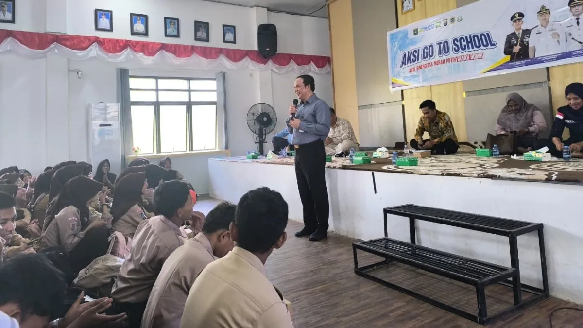 Ratusan Pelajar SLTA di Tanah Bumbu Ikuti Aksi Go To School Wawasan Kebangsaan
