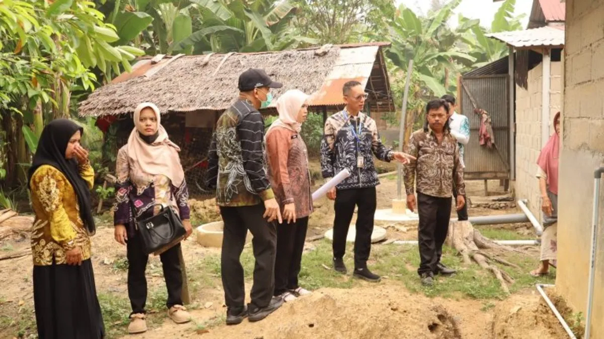 Tim STBM Award Provinsi Kalsel Laksanakan Verifikasi Lapangan di HST