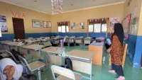 Inovasi SATRIA SMPN 7 Pelaihari Latih Siswa Tanggap Bencana Karhutla di Tanah Laut