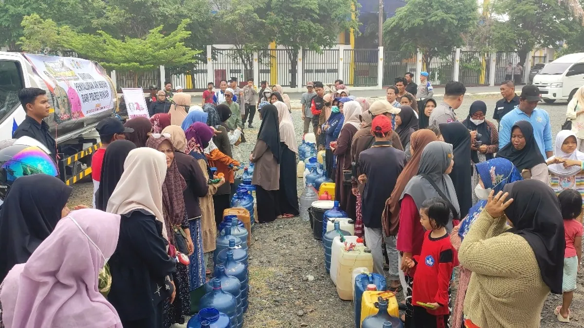 Kekeringan Berbulan-bulan, Warga Indrasari Kabupaten Banjar Terpaksa Gunakan Air Irigasi