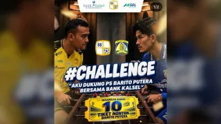 10 Tiket Gratis dari Bank Kalsel untuk Laga Barito Putera vs Persiba Balikpapan, Simak Caranya