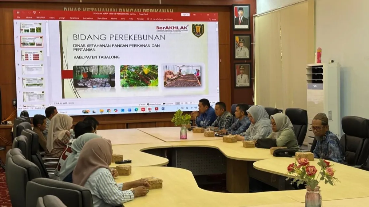 Dinas Pertanian Kabupaten Banjar Belajar Pengembangan Komoditas Perkebunan ke DKPPP Tabalong