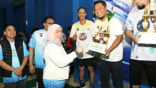 Kapolres Banjarbaru Cup 2026 Resmi Ditutup, H. Arief-Suwardi Juara Ganda Veteran
