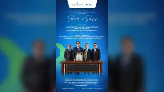 Bank Kalsel Syariah Raih Dua Penghargaan di Ajang Infobank 15th Sharia Awards 2026 di Jakarta