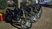 Siaga Karhutla, Satpol PP dan Damkar Tanah Laut Distribusikan Motor Trail ke Posko