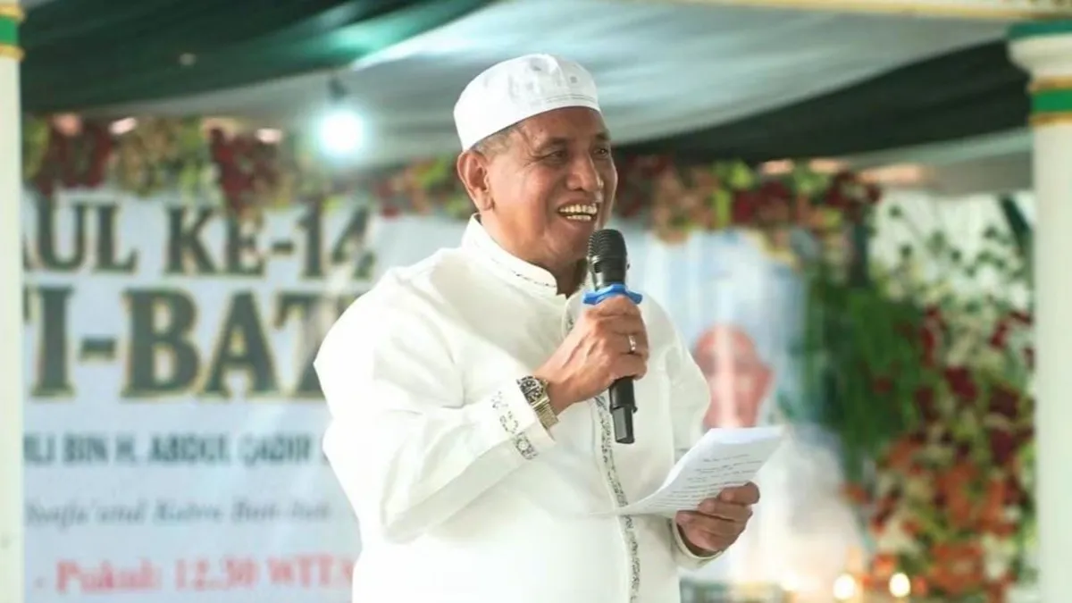 Teladani Semangat Ulama, Wabup Tanah Laut Hadiri Haul ke-14 Pendiri Ponpes Ubudiyah Bati-Bati