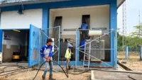 Air Mulai Mengalir Pascapeningkatan Pompa Pematang Panjang, PAM Bandarmasih Banjarmasin Buang Udara di Jaringan Pipa