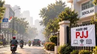 Senin, PAUD hingga SMP di Banjarmasin Pembelajaran Jarak Jauh