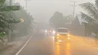 Kabut Asap HST Makin Tebal, Warga Berharap Kesehatan Tetap Terjaga