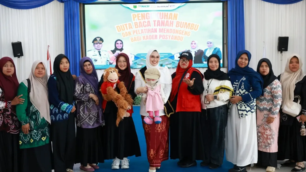 Andi Irmayani Rudi Latif Buka Pelatihan Mendongeng untuk Kader Posyandu