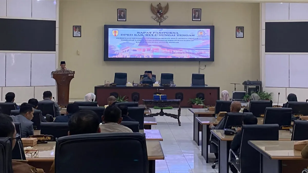 Bupati HST Ajukan Tiga Raperda ke DPRD, Aturan Pajak dan Retribusi Ikut Diubah