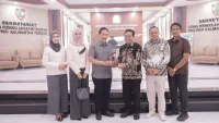 Banggar DPRD Kalsel Jalin Kolaborasi Penganggaran dengan DPRD Kalteng
