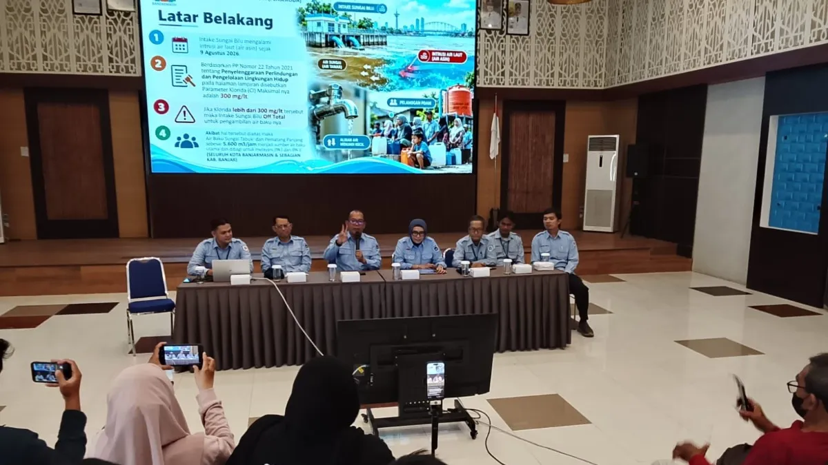 Antisipasi Kemarau Mendatang, PAM Bandarmasih Ingin Tambah Pipa Air Baku dari Intake Pematang Panjang